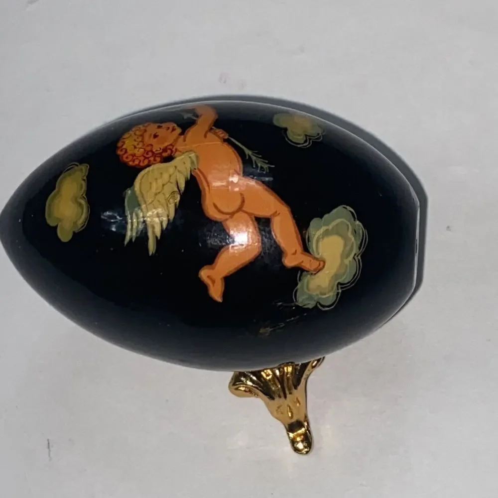 Vintage Decorative Egg Angel